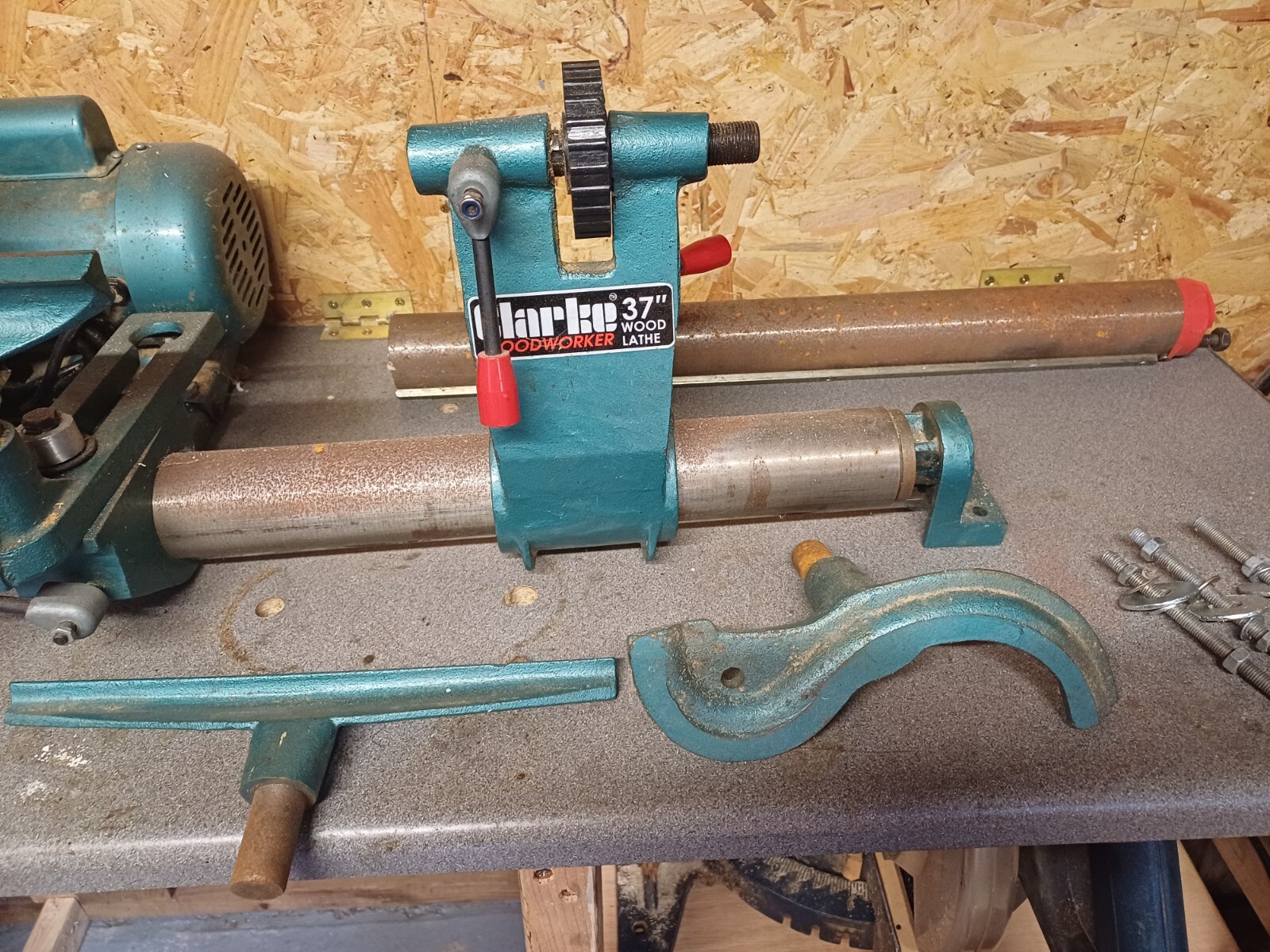 Clarke 37" Wood Lathe eBay