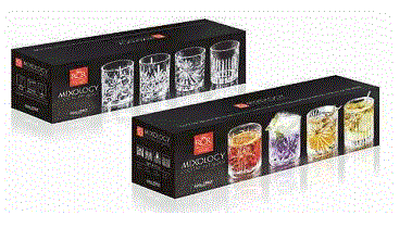 RCR Mixology Trend Set - 4 Vasos | Bnb Supplies - Imagen 4 de 4