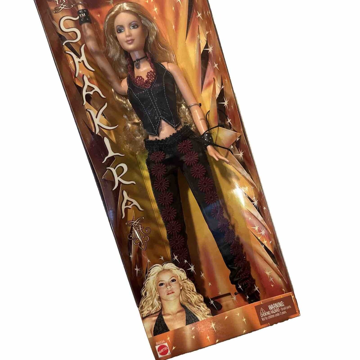 Poupée Barbie Shakira 2002 – Habillée Avec Micro – Très Bon état