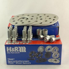 H&R Spurverbreiterung 6/6mm silber für Altea Seat Skoda Beetle Eos Golf Karoq
