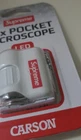 SS23 Supreme x Raymay pocket microscope keychain keyring LED and UV flashlights