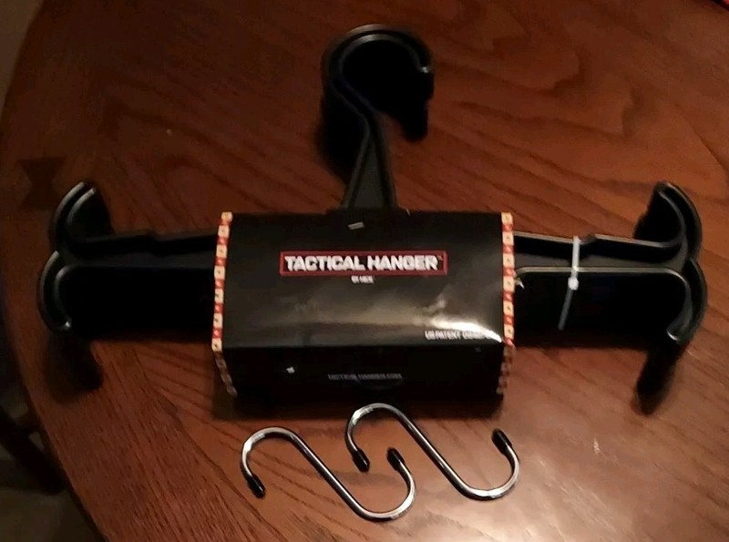 Tactical Hanger by HICE | Set of 2 | Original Heavy Duty Hanger | 200 lb Load