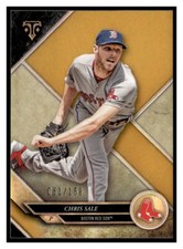 2017 Topps Triple Threads Amber #33 Chris Sale /150 