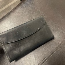 Vintage Coach black leather bifold leather wallet