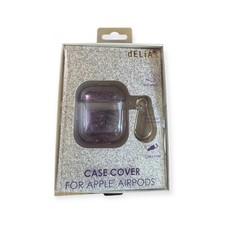 Delia's Apple AirPods 1  2 Case Cover, Purple Glitter