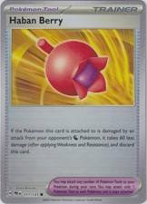 HABAN BERRY - 111/131 Prismatic Evolutions - POKEMON POKEBALL NM/M