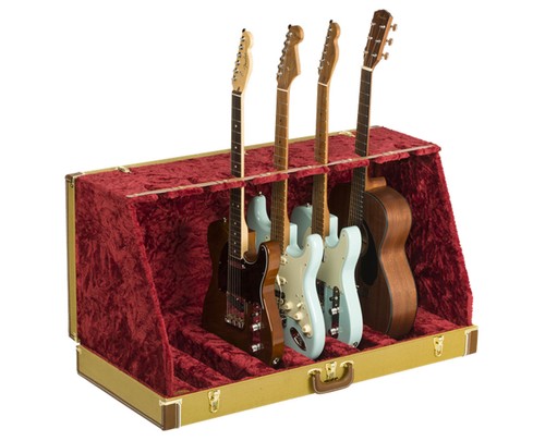 Used Fender Classic Series 7-Guitar Case Stand - Tweed