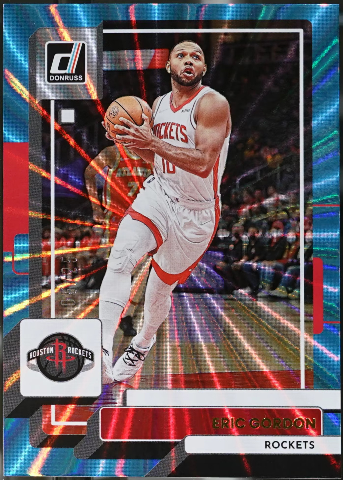 2022-23 Donruss #149 Eric Gordon Holo Laser Light Blue /25 Basketball NM