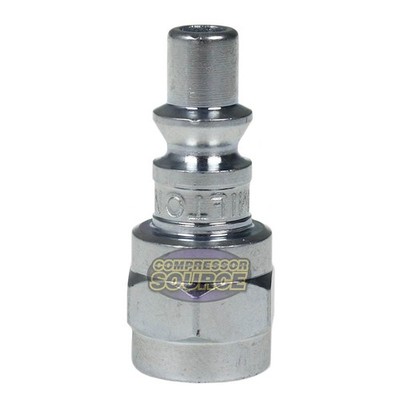 Milton 1/4'' Female NPT A-Style Plug Hardened Steel 300 PSI Maximum Pressure 778