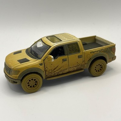 Kinsmart Ford F-150 SVT Raptor SuperCrew Muddy Diecast Maßstab 1:46 Modell D15