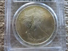1994 AMERICAN SILVER EAGLE GRADED PCGS MS 68 GOLDEN MILK TONE