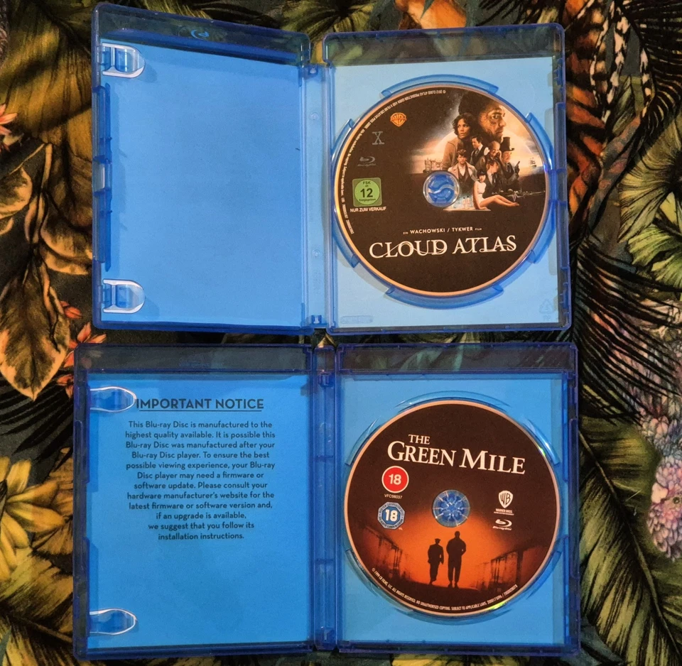 10x blu-ray films Shutter Island Green Mile Passengers Monsters Apes DaVinci + - Image 4 of 4