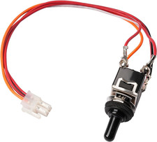 Golf Cart Run/Tow Switch with Connecting Wires, Fits EZGO Electric 1994-Up TXT,