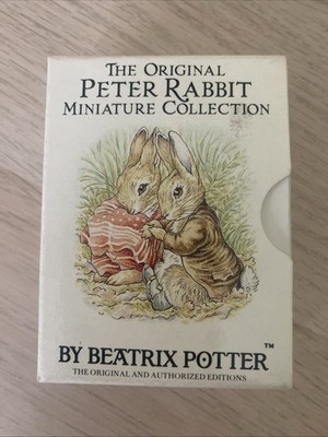 The Original Peter Rabbit Miniature Collection by Beatrix Potter 1986 Mini Pack