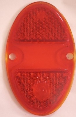 Vintage OEM K-D Triflex Elite A #264 Taillight Glass Lens Oval 