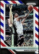 2018-19 Panini Prizm #96 MarShon Brooks Prizms Red White and Blue E1