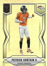Patrick Surtain II 2025 Panini Donruss Elite Football Card #57 Denver Broncos