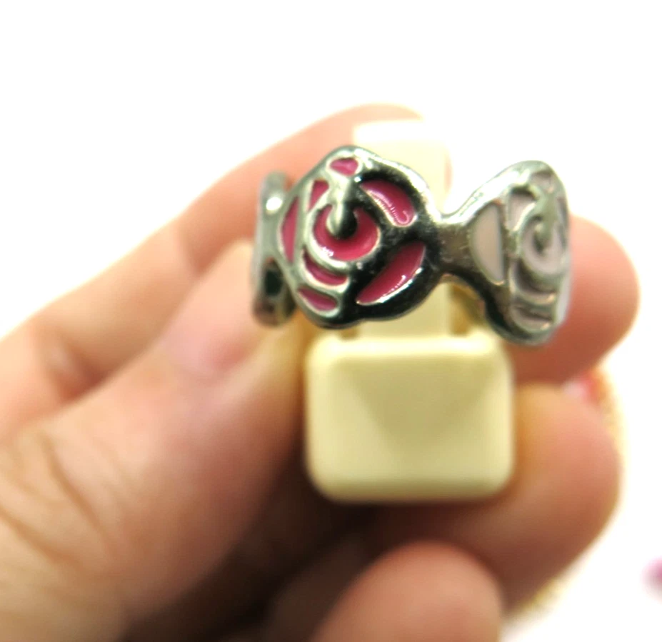 Lindo conjunto de joyas inspirado en Disney pulseras elásticas con cuentas móvil Minnie Mouse Foto 3 de 4