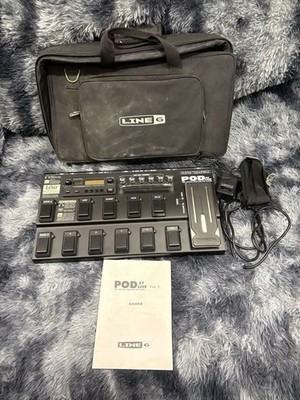 Line 6 Pod XT Live Floor Guitar Effect Pedal Operation Confirmed