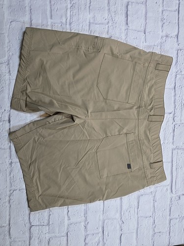 Zero Exposure Travel Series Shorts Men’s 40 Stretch 10 Inch Inseam,Oak Color - Picture 7 of 14