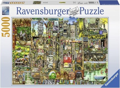 Bizarre Town Puzzle 5000 Teile detailliert Fantasy Colin Thompson Artwork Puzzle