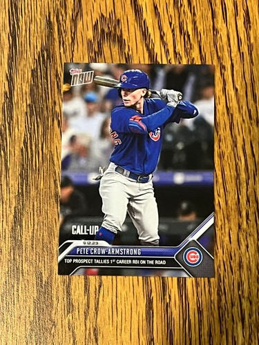 2023 Topps Now 859 Pete Crow-Armstrong