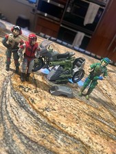 1985 GI Joe - GI Joe Silver Mirage 100  COMPLETE w  BONUS Figures