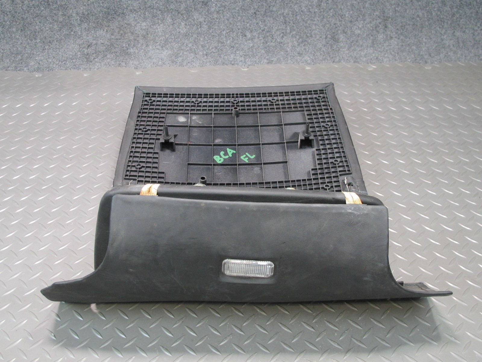 06-12 BENTLEY CONTINENTAL FLYING FRONT LEFT SEAT BACK TRIM COVER PANEL SET