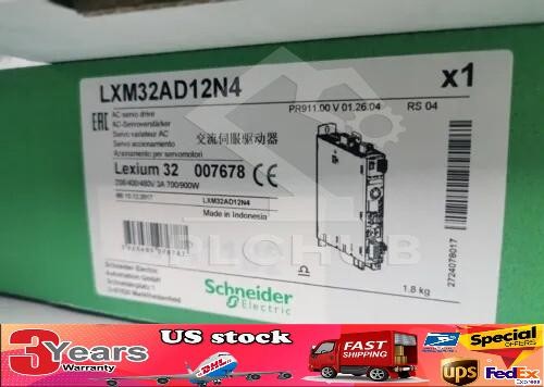 LXM32AD12N4 100% brand new original servo drive, free shipping LXM32AD12N4