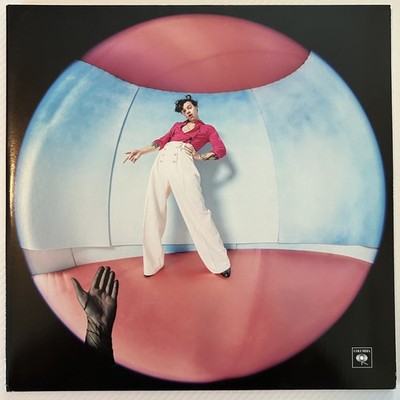 HARRY STYLES Fine Line 2019 COLUMBIA Splatter 2LP Vinyl Record PLAY GRADED VG+
