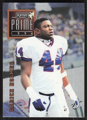 Darick Holmes, 1996 Playoff Prime, #022, Buffalo Bills,