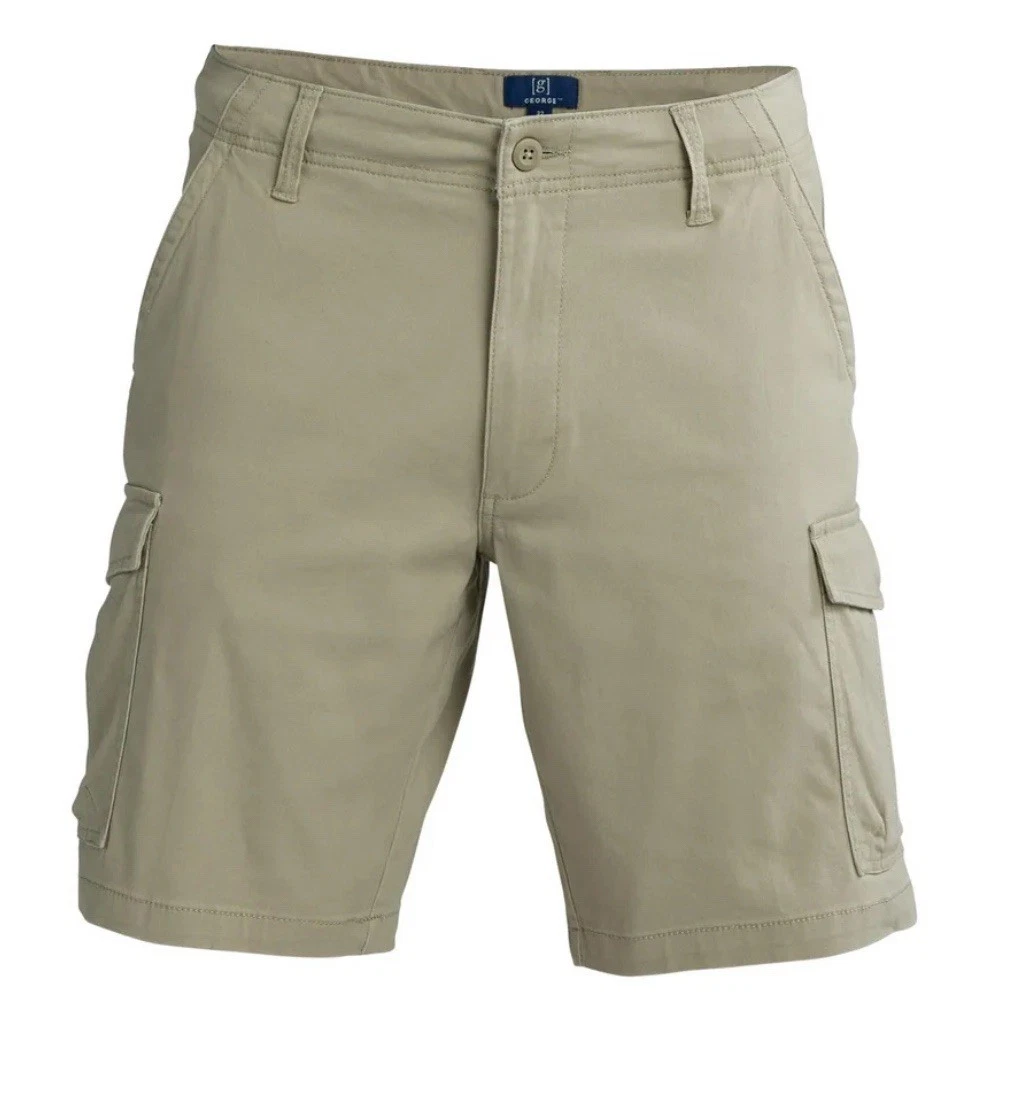 Men's George Cargo Shorts Hiking Hunt Casual Work Outdoor Stone Wash 44 ($)