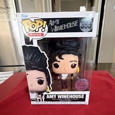 Funko Pop! Figura Vinilo Rocks Amy Winehouse 355 Edición Especial