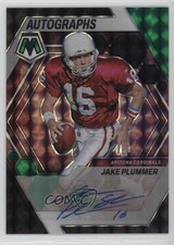 2023 Panini Mosaic Choice Fusion Green & Black Prizm 4/25 Jake Plummer Auto lz7