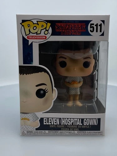 Funko POP! Television Stranger Things Eleven in hospital gown #511 NOT MINT