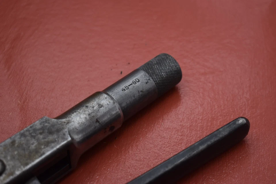 Herramienta de recarga Winchester 1894 de colección en 45-60 con pasador casero Foto 3 de 4