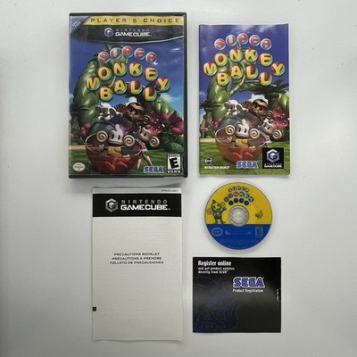 Super Monkey Ball (Nintendo GameCube, 2001) Player s Choice Complete w/ Manual