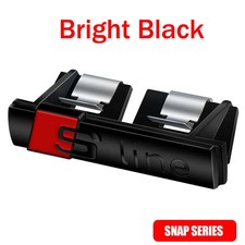 Audi S Line Quattro Grill Emblem Front Logo Kühlergrill Badge für A3 A4 A6 S3 S6