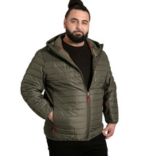 Chaqueta softshell grande y alta D555 Northfield para hombre - caqui - 4XL