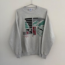 Vintage 90s Jerzees Yellowstone National Park Sweatshirt Gray XXL Made in USA