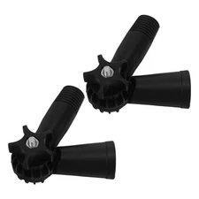 2 Pcs Extension Pole Duster Attachment for Attachments Angle Adapter Joint