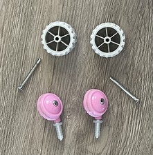 Tiny Love 4-in-1 Baby Walker 2 Front Casters  2 Back Wheels Replacement Part