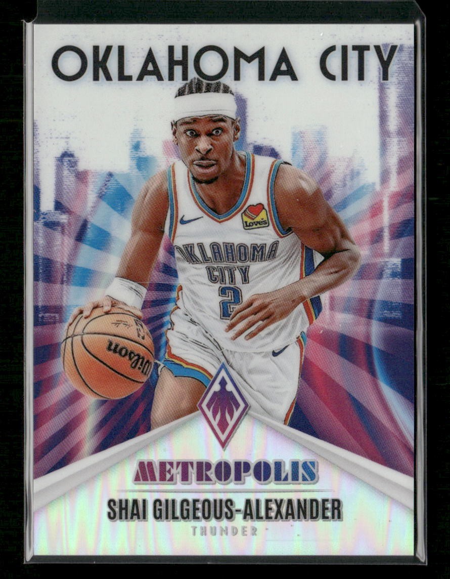 Shai Gilgeous-Alexander Metropolis SSP 2023-24 Panini Phoenix #1