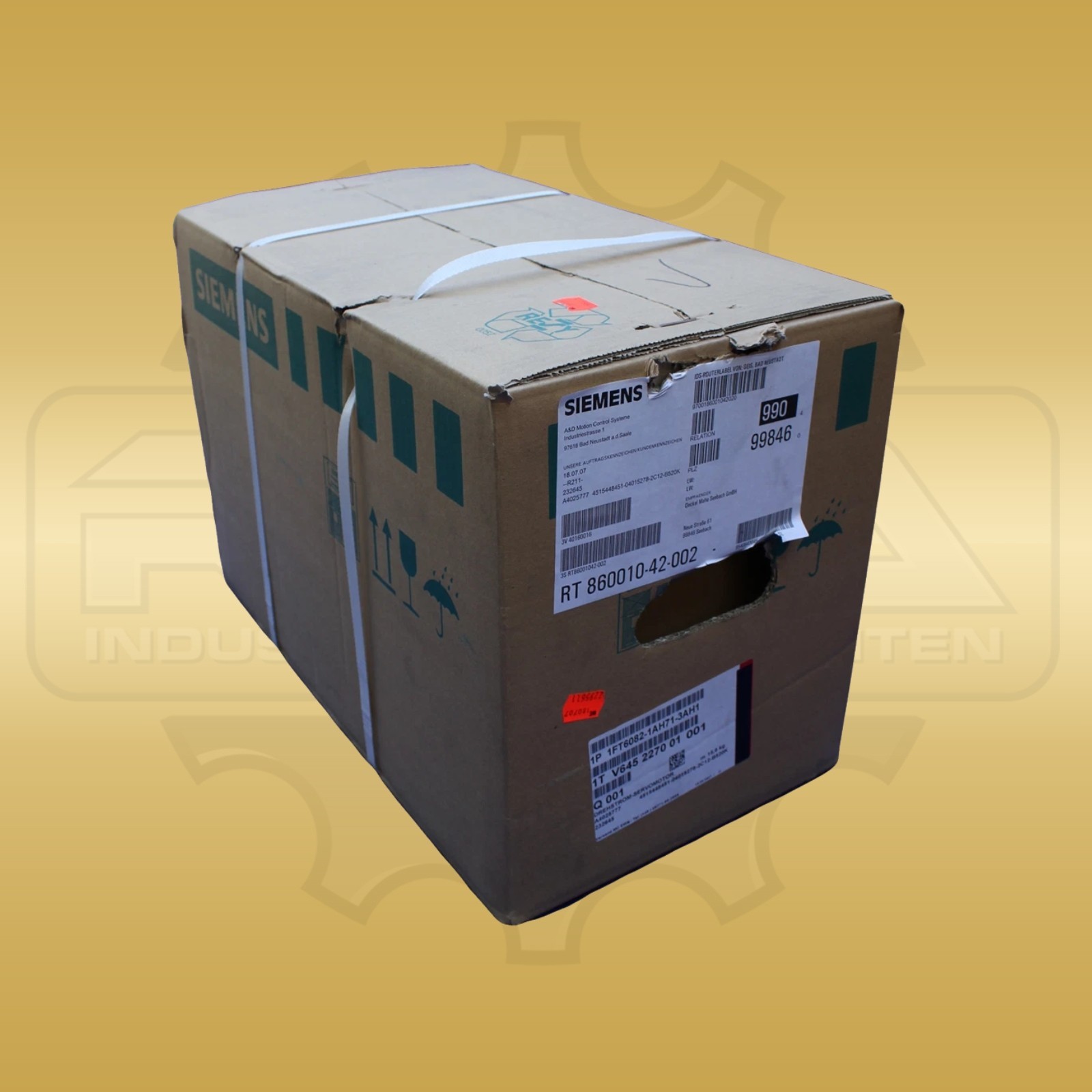 Siemens 1FT6082-1AH71-3AH1 SIMOTICS S servomotor
