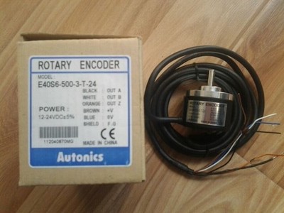 Autonics E40S6-500-3-T-24 Rotary Encoder One New E40S65003T24   #xh