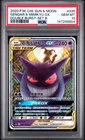 Pokemon Chinese Sun & Moon Double Burst #035 Gengar & Mimikyu GX Set B PSA 10