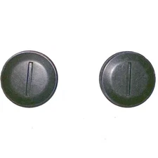 Oztec Concrete Vibrator 1.8 OZ 2.4 OZ and 3.2 OZ Threaded Brush Caps 2 Pack