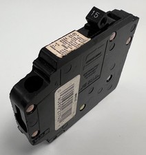 Crouse Hinds 15 Amp 1 Pole MH115L MH/MM Circuit Breaker Left Clip