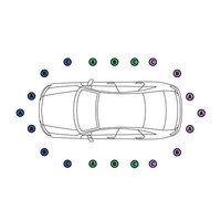 Bosch 0 263 009 638 Sensor, Einparkhilfe