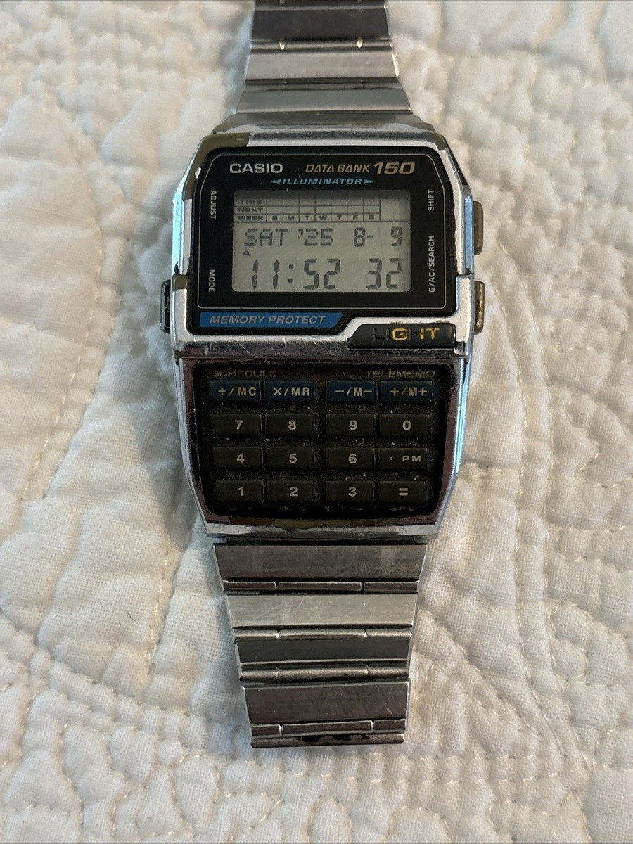 CASIO / カシオ データバンク 150 DBC-1500 CASIO DATA BANK DBC-1500 | しばさんのカメラ・腕時計のブログ